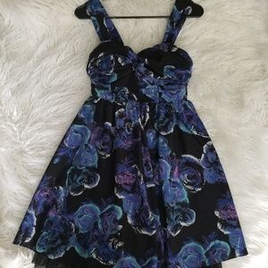 Candies Sleeveless Floral Dress